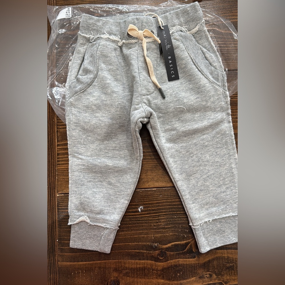 Basic Gray Kids Sweatpants